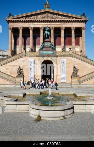 Alte Nationalgalerie, Berlin, Deutschland Stockfoto