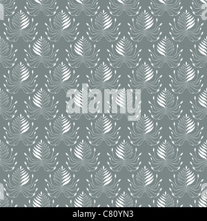 nahtlose Damastmotiv Hintergrund Stockfoto