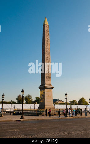 Der Place De La Concorde Stockfoto