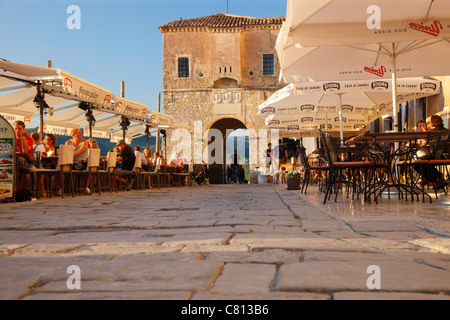 Motovun Altstadt in Istrien Stockfoto