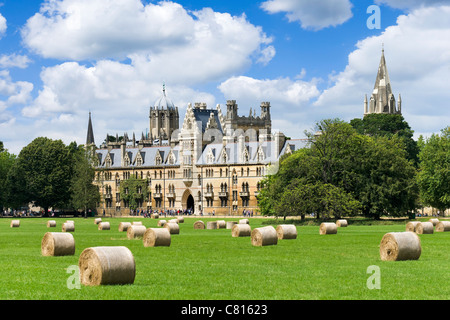 Christ Church College aus über Christuskirche Wiese, Oxford, Oxfordshire, England, Vereinigtes Königreich Stockfoto