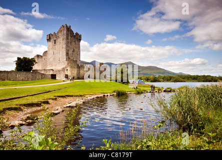 Ross Castle in Killarney, County Kerry, Irland Stockfoto