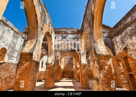 Marokko, Rabat, Moschee in Chellah Nekropole Stockfoto