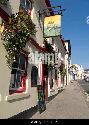 Das Red Lion Pub in Redruth, Cornwall UK. Stockfoto