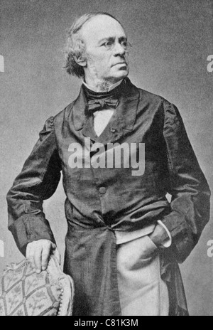 Vintage-Portraitfoto des französischen Komponisten Fromental Halevy (1799 - 1862). Stockfoto