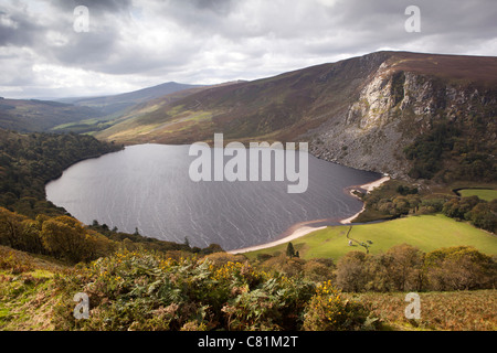 Irland, Co. Wicklow, Lough Tay, den Guinness-See Stockfoto