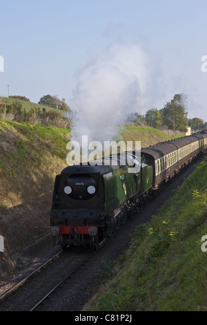 Somerset West-Dampfeisenbahn Stockfoto