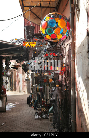 Marrakesch Souk Stockfoto