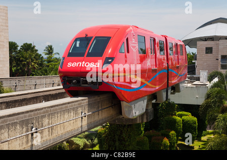 Der Sentosa Express, Singapur Stockfoto