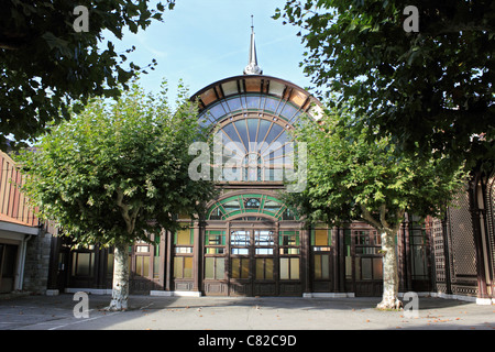 Évian-Les-Bains am Genfersee in Haute-Savoie-Abteilung der Region Rhône-Alpes im Südosten Frankreichs. Stockfoto