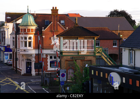 "Alten" Bahnhof Crawley Stockfoto