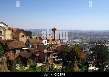 Antananarivo-Oberstadt Stockfoto