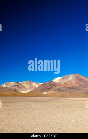 Atemberaubende Landschaft in der Reserva de Fauna Andina Eduardo Avaroa Stockfoto