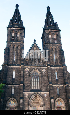 Prag, Tschechische Republik. Peter und Paul Kathedrale in Vysehrad Stockfoto