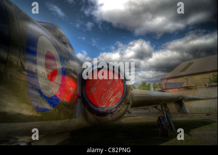 RAF Gloster Javelin Abfangjäger Stockfoto