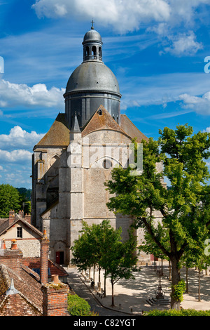 Frankreich, Provins, Saint Quiriace Stiftskirche Stockfoto