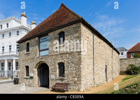 Wolle-Haus, Gehäuse, The Titanic Ausstellung, Sothampton Maritime Museum, Southampton, Hampshire, England, UK Stockfoto