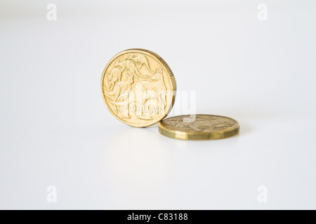 Australische Dollar Münze Geld Stockfoto