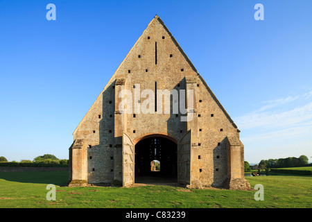 13. Jahrhundert große Coxwell klösterliche Scheune, Farringdon, Oxfordshire Stockfoto