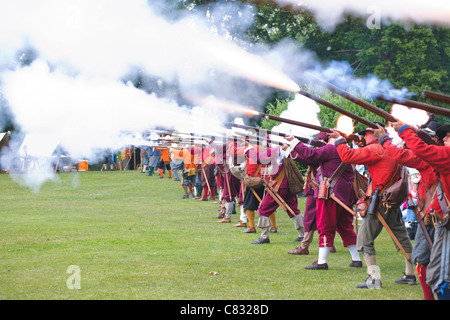 English Civil War Reenactment Stockfoto