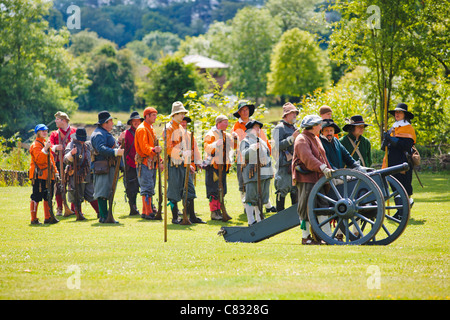 English Civil War Reenactment Stockfoto