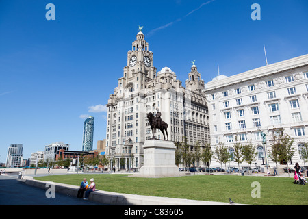 Royal Liver Building, Liverpool Stockfoto