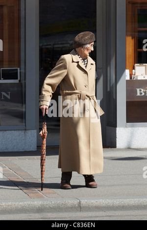 Alte Frau Stockfoto