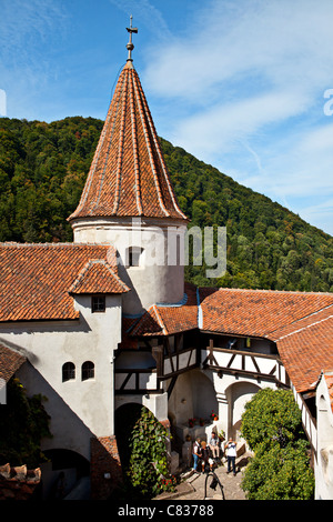 Schloss Bran, so Calle Schloss Dracula, Rumänien Stockfoto