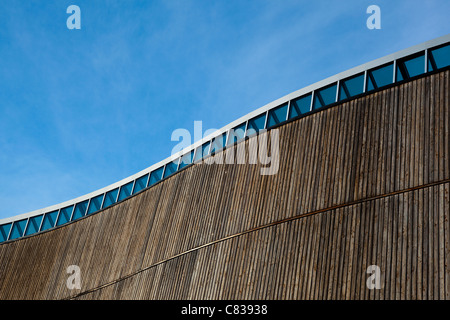 Kulturhaus Katuaq, Nuuk, entworfen von den Architekten Schmidt Hammer Lassen und inspiriert von Aurora Borealis. Stockfoto