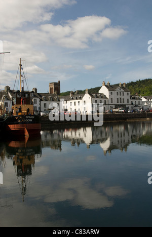 SCHOTTLAND; ARGYLL & BUTE; INVERARAY; DIE "VITAL SCHOTTLAND; ARGYLL EIN D BUTE, INVERARAY; DAS "VITAL SPARK" MARITIME MUSEUM Stockfoto