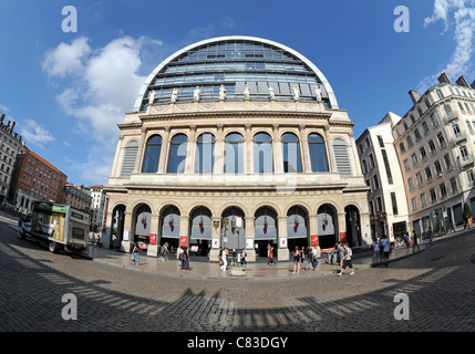 Opéra de Lyon Gebäude am Place De La Comédie in Lyon, Frankreich Stockfoto