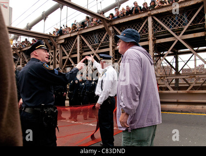 1. Oktober 2011, Manhattan, Occupy Wall Street Stockfoto