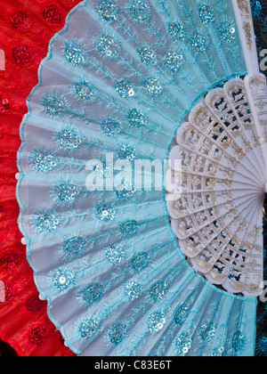 Asiatische Handfächer, Chinatown, NYC Stockfoto