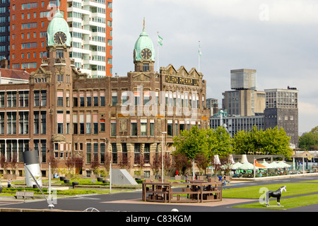 Holland America Line Gebäude, (Holland-Amerika Lijn), Rotterdam, Niederlande Stockfoto