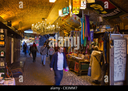 Marktstände im Stall Teil des Camden Market. Stockfoto