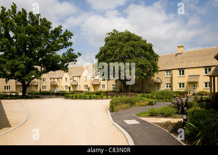 Neue Wohnanlage in Cirencester, Gloucestershire, UK Stockfoto