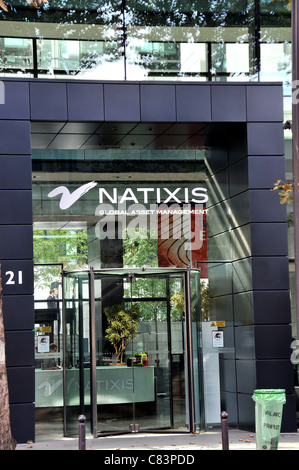 Natixis-Bank global Asset Management Paris Frankreich Stockfoto