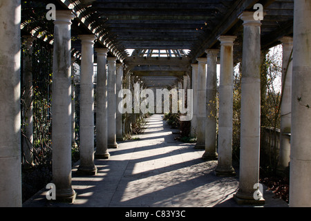 Hampstead Pergola & Hill Gardens (the Secret Garden) in London Stockfoto