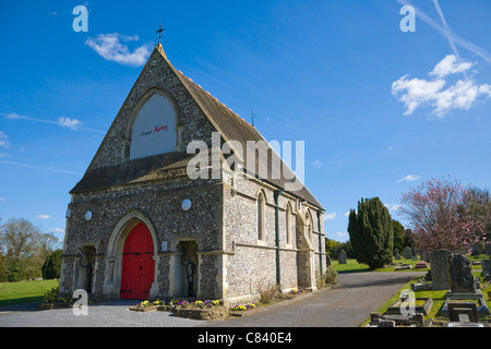 Andover Kapelle, Kapelle Kunst, Str. Marys Kirchhof, Andover, Hampshire, England, Vereinigtes Königreich Stockfoto