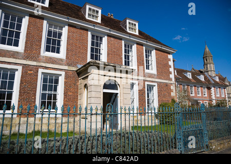 Sarum College, North Walk, die Kathedrale von Salisbury zu schließen, Salisbury, Wiltshire, England, Vereinigtes Königreich Stockfoto