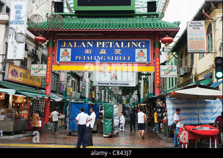 Petaling Street Markt, Chinatown, Kuala Lumpur, Malaysia, Süd-Ost Asien Stockfoto