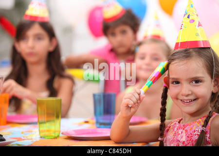 Kindergeburtstag Stockfoto