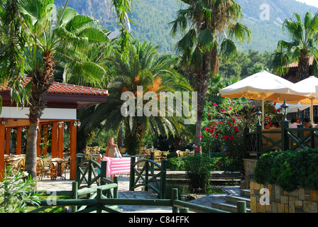 AKYAKA, TÜRKEI. Die Gärten der Yucelen Hotel und Resort. 2011. Stockfoto