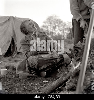 Zigeuner Leben in Kent im Jahre 1961 Stockfoto