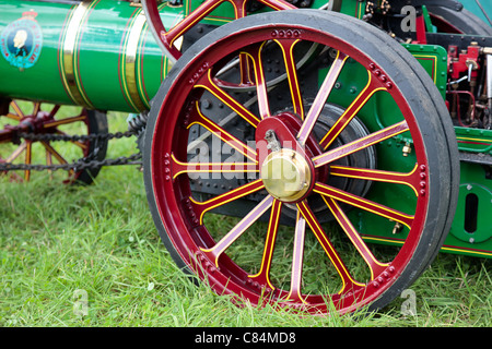 Zugmaschine auf Rudwick Steam Fair Stockfoto