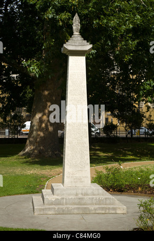 Der tibetische Peace Garden / buddhistischen Gärten in Geraldine Mary Harmsworth Park, St. George's Road, London SE1 6ER. Stockfoto