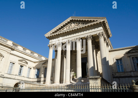 alten Gerichtsgebäude von Montpellier, Herault, Languedoc, Frankreich, Europa Stockfoto