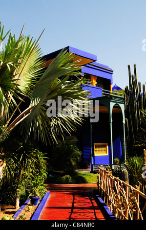 Jardin Majorelle, Marrakesch, Marokko Stockfoto