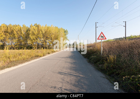 Straße in Portugal Stockfoto
