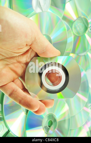 Speicherung von Daten Stockfoto